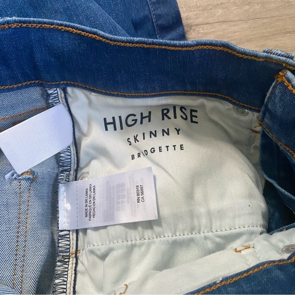 🍀LUCKY BRAND🍀 BRIDGETTE HIGH RISE SKINNY JEANS - Picture 9 of 12